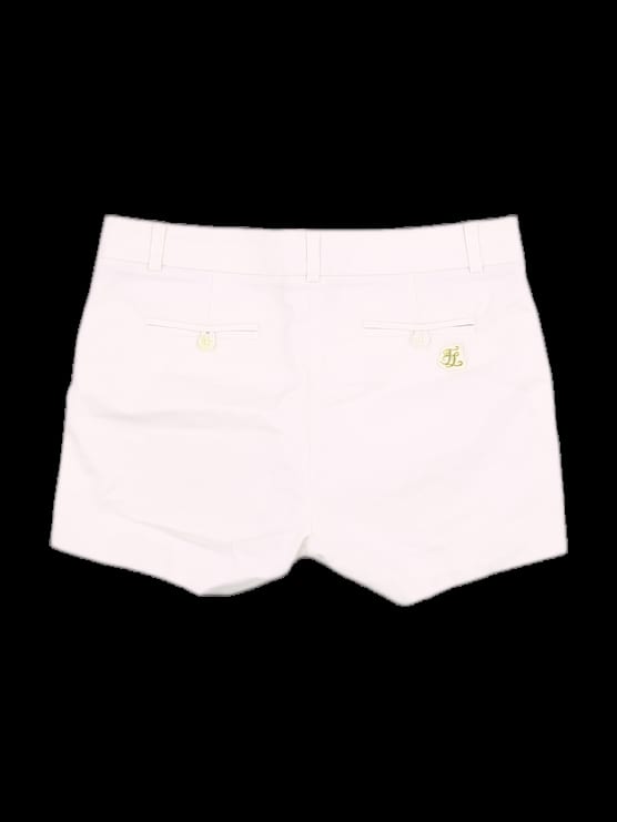아이보리 솔리드 면혼방 숏 팬츠