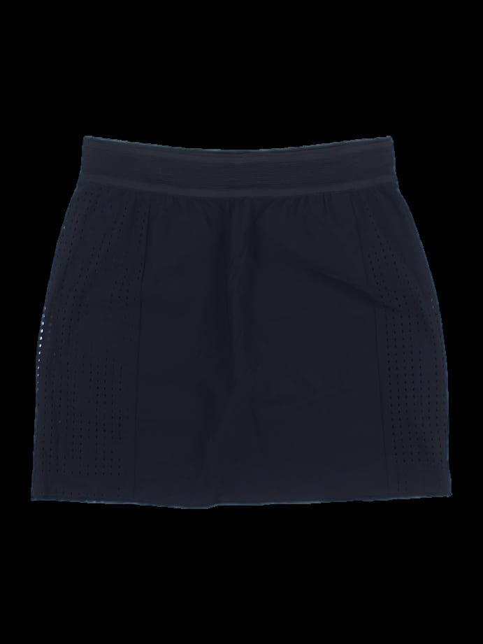 타이틀리스트 여성 블랙 메쉬 믹스 큐롯 스커트
