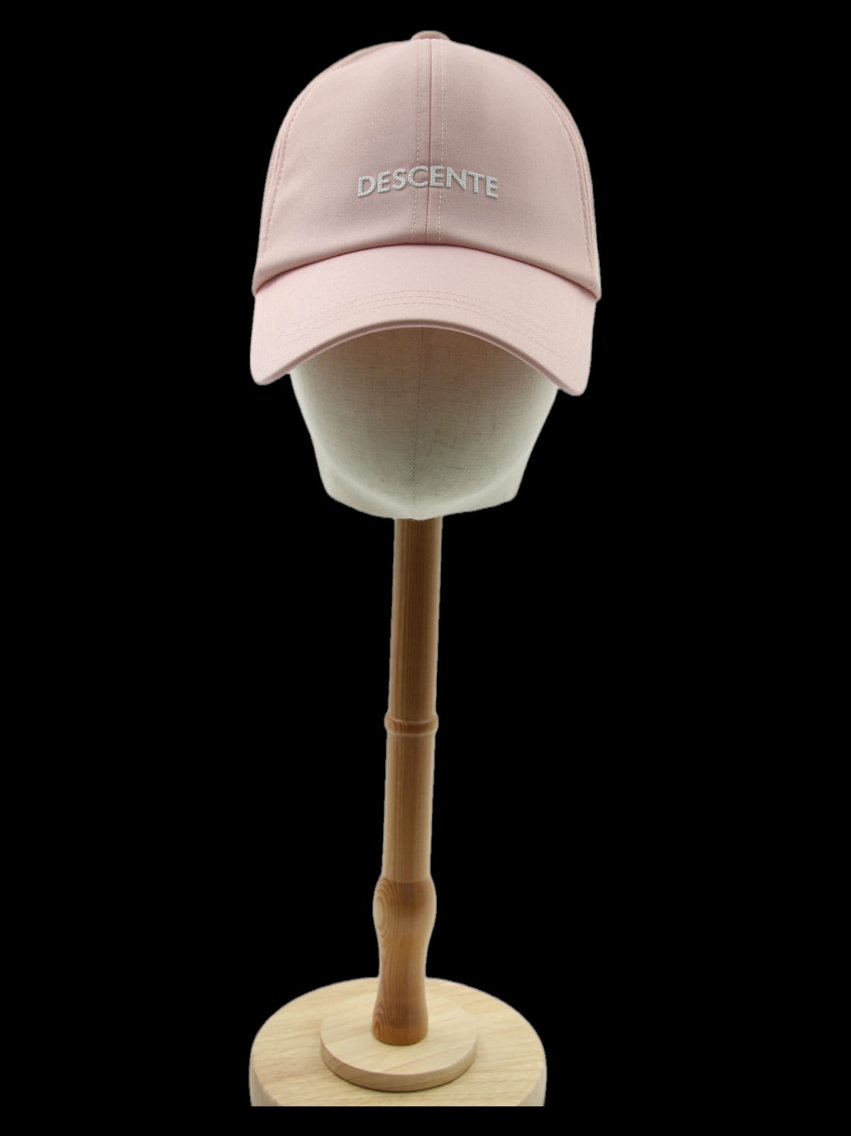 핑크 베이직 로고 자수 볼캡