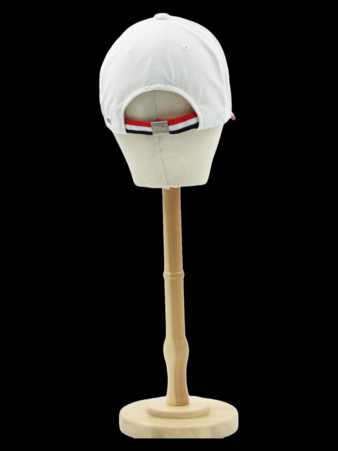 화이트 로고 자수 볼캡