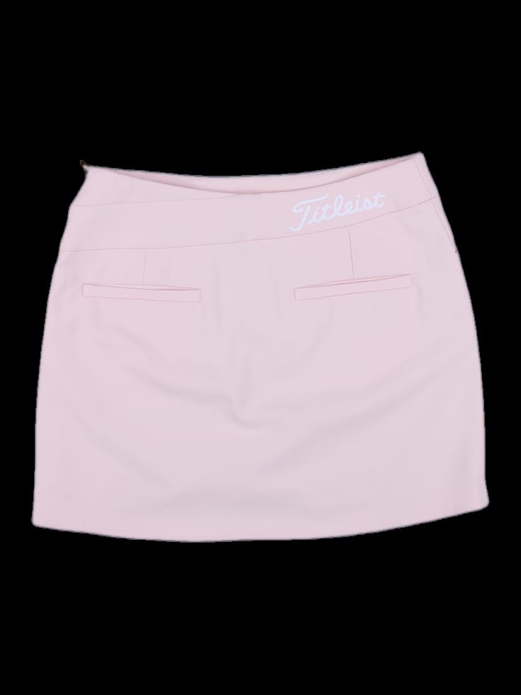 핑크 베이직 큐롯 스커트