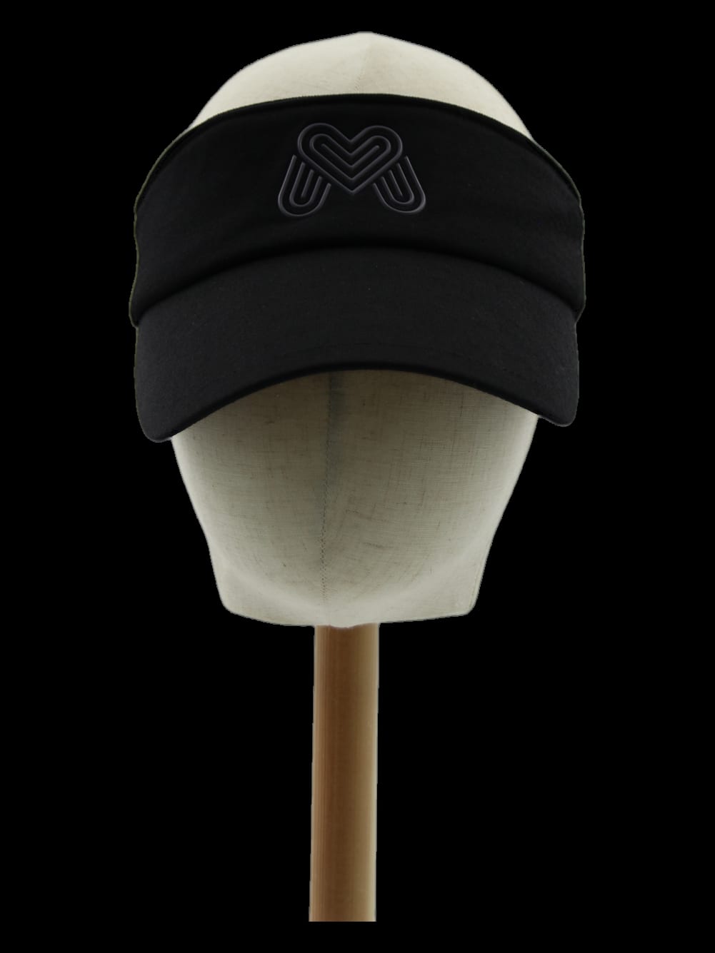 블랙 로고 썬바이저