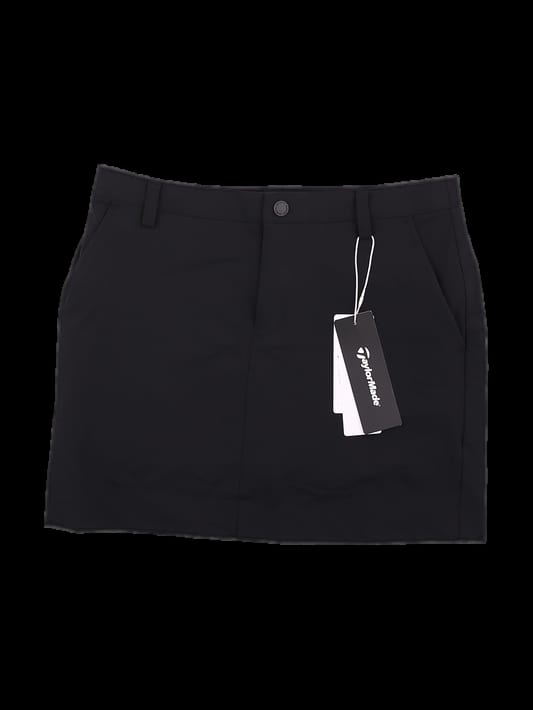 블랙 베이직 큐롯 스커트