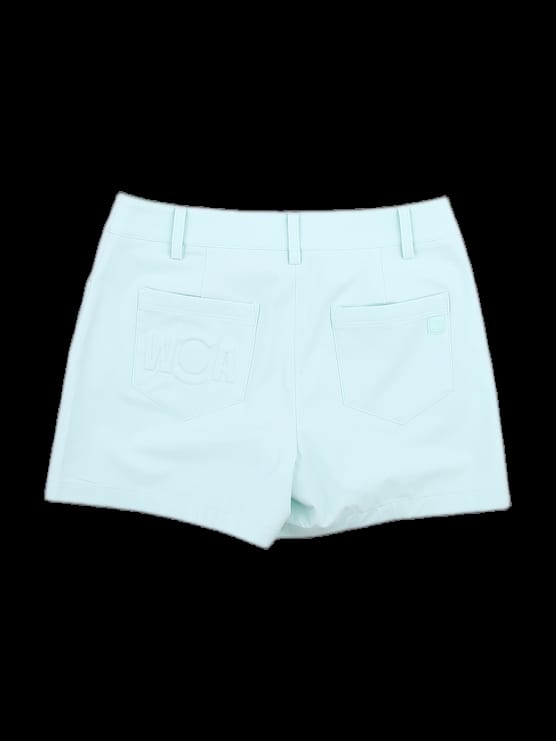 민트 솔리드 하프 팬츠