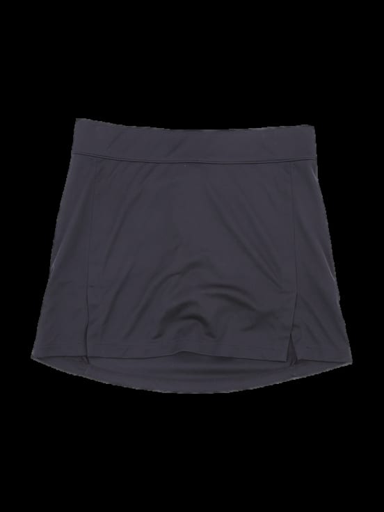 블랙 솔리드 미니 스커트