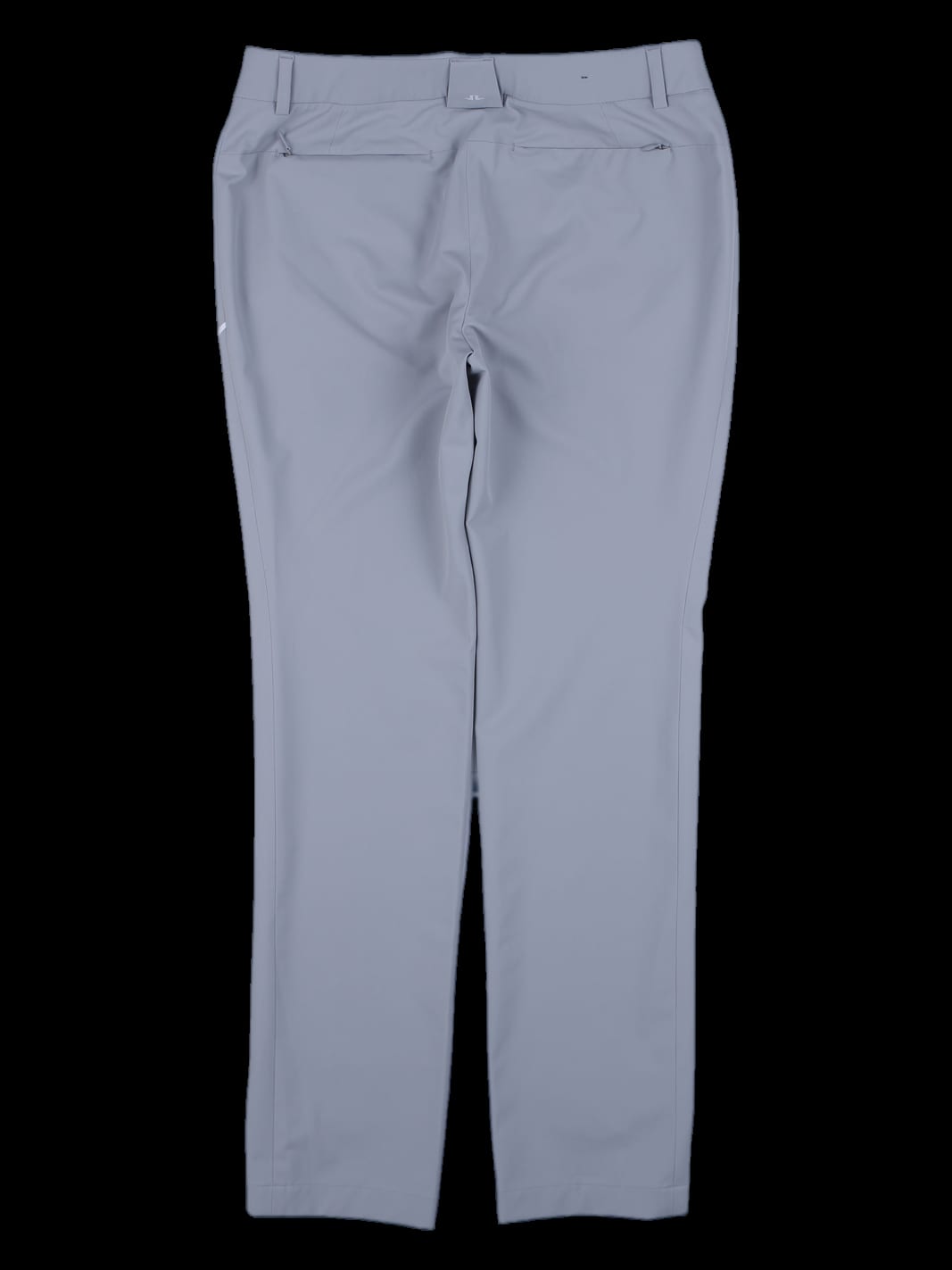 그레이 로고 포인트 테이퍼드 핏 긴바지