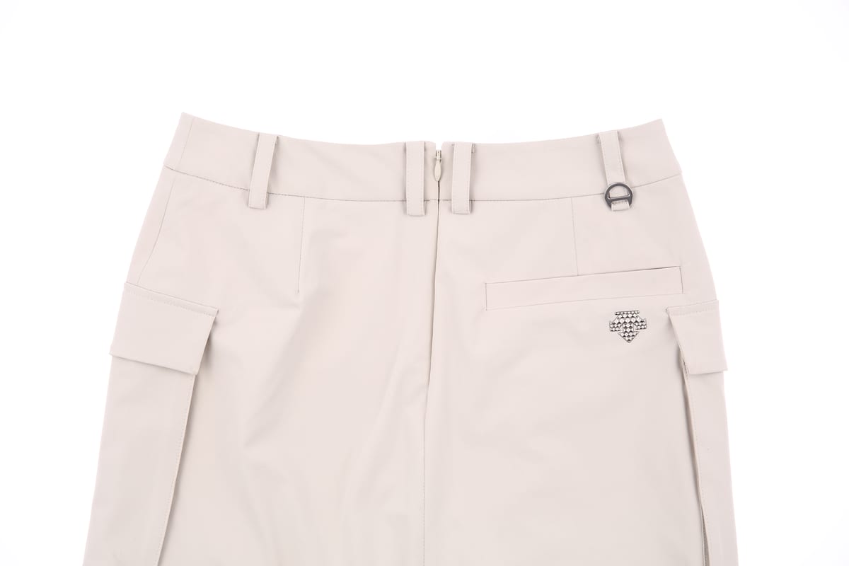 아웃포켓 랩 스커트
