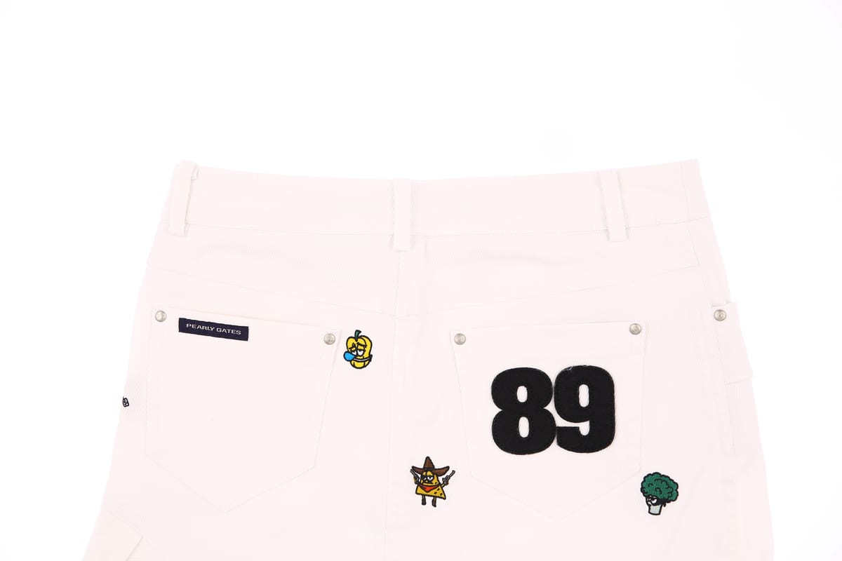 캐릭터 자수 스커트