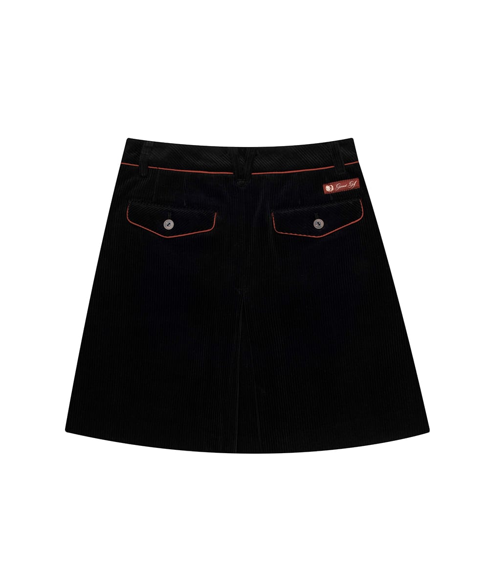 코듀로이 큐롯(BLACK)