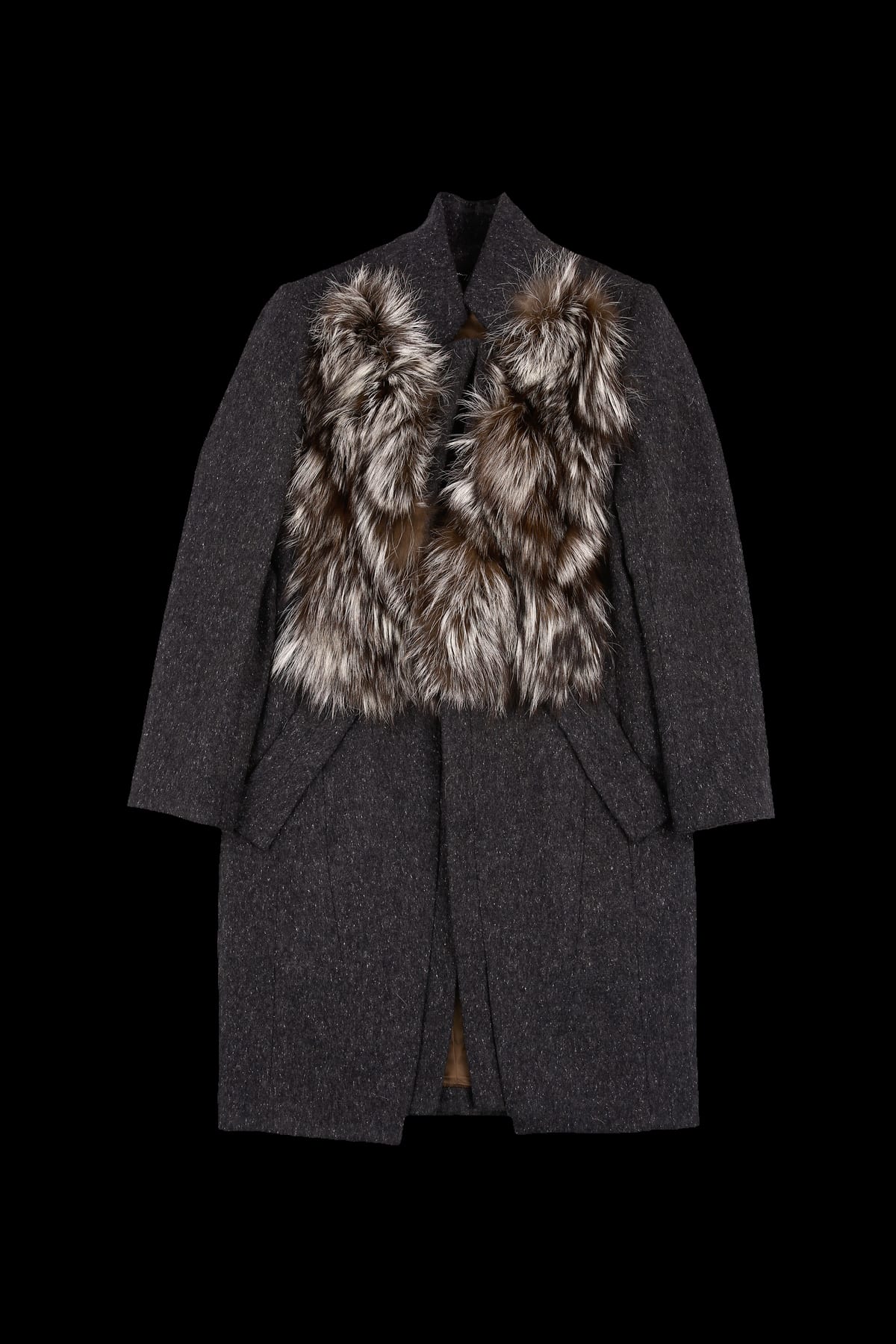 여우털 코트