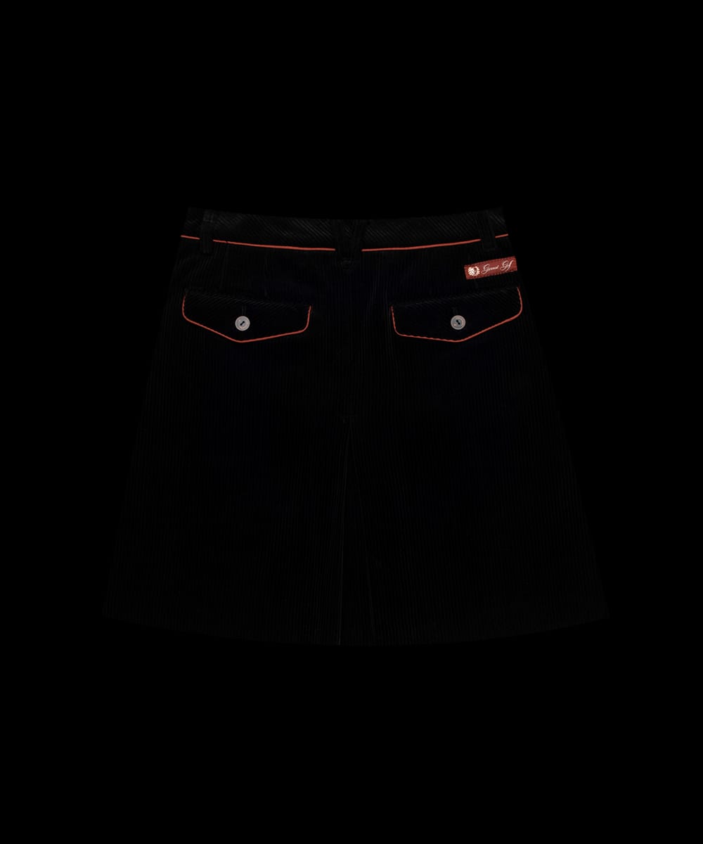 코듀로이 큐롯(BLACK)