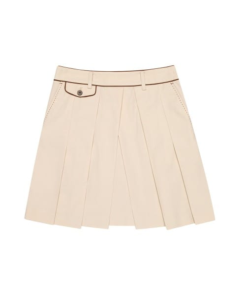 포켓 플리츠 큐롯(BEIGE)